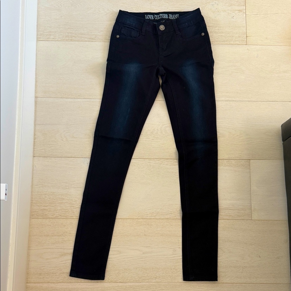 Love Culture Black Skinny Denim Jeans